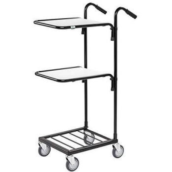 Mini Carrello 4 Ruote, 2 Piattaforme, KM153 HHS
