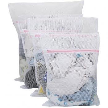 Large Zip Closure Laundry Bag Set for Delicates