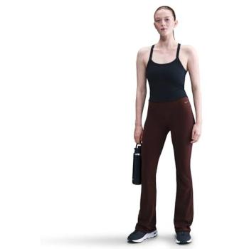 Leggings Évasés T.H. Nike Zenvy Crushed Burgundy