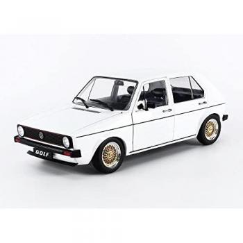 Solido Diecast Model Car 1800211, White Custom Volkswagen Golf
