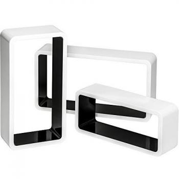 Set de 3 Estanterías Retro para Pared