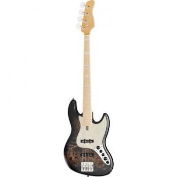 Basse Électrique Sire Marcus Miller V7 Swamp Ash Noir Transparent