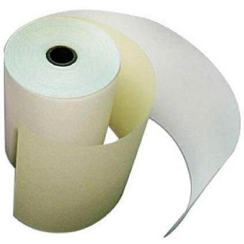 Prestige Credit Card Rolls 2-Ply Carbonless 57mmx55mmx12.7mm White (Pack of 20)