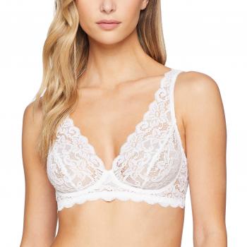 Hanro Moments / Sujetador Bralette Mujer Blanco