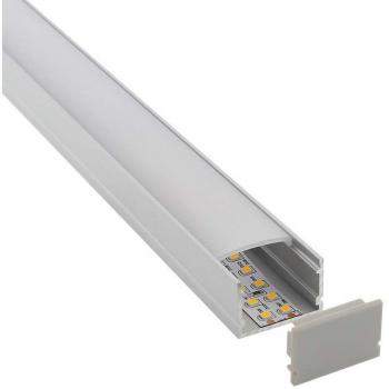 Perfiles de aluminio para tiras LED, 1 metro