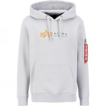 Felpa con cappuccio Alpha Industries Grey M