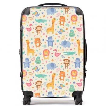 WRT Ltd Pastel Jungle Creature Luggage
