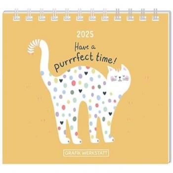 Mini-Kalender 2025 Have a purrrfect time!