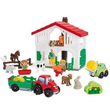 Jouet de Ferme avec Briques