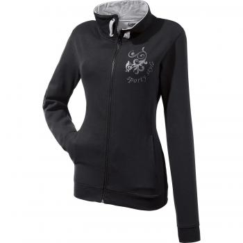 Lässige Herren-Sweatjacke LaritaM – Schwarz, 48/50