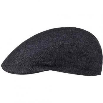 Madison Linen Flat Cap