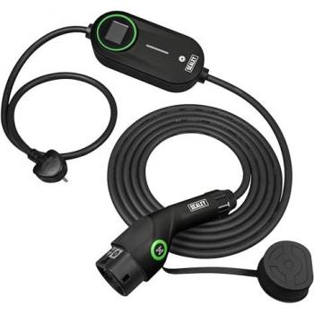 Sealey EVAC2 3.5 kW Type‑2 to UK Adapter, Portable 5 m Charger