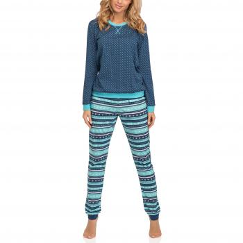 Cornette Damen Schlafanzug 671 2016 (XL, Emily)