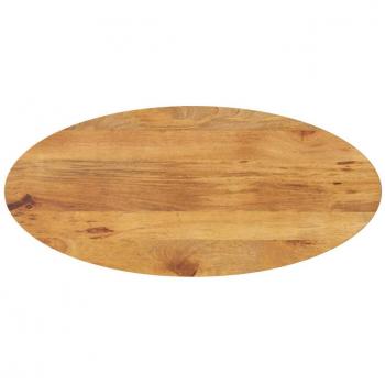 VidaXL 120x60x2.5 cm Oval Table Top in Solid Mango Wood