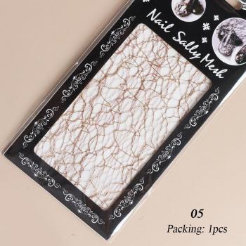 Pegatina 3D DIY Manicura Glitter