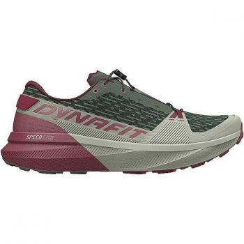 Dynafit Ultra Pro 2 Damen Trailrunningschuhe dunkelgrün/grau/granatrot