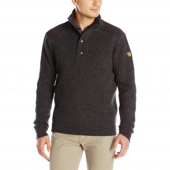 FJÄLLRÄVEN Männer Varmland T-Nach-Pullover Grauer Farbton XL