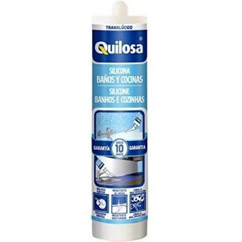 Quilosa Silicona Especial para Baño y Cocina: Pack 2 unidades