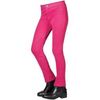 Saxon Jodhpurs térmicos para niñas 10 años fucsia