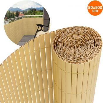 Ecd Germany Siepe Privacy 80x500 cm con Pesi