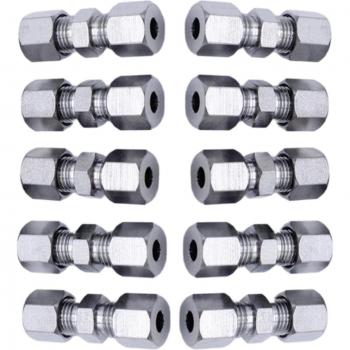 10Pcs 3/16 Inch Brake Line Fittings Assortment