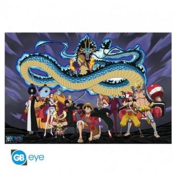 Poster One Piece : L'équipage contre Kaido (91.5x61)