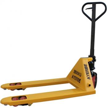 Palet de transporte 2100 con pala corta/ancha 685x1000mm de poliuretano