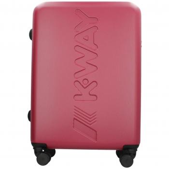 Unisex Purple K‑Way Cabin Trolley – One‑Size Bag