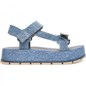 Melissa Sandalen mit Plattform Denim M 36132 Blau