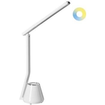 Lampada Design Studio LED con Portapenne, Dimmer CCT, Paralume Regolabile