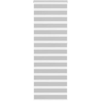 Vidaxl Store Zèbre Gris Clair Largeur Tissu 85,9 cm Polyester