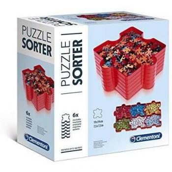 Pack 6 bandejas organizador puzzle