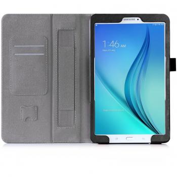 Coque avec Dragonne et Slot de carte pour Samsung Galaxy Tab E 9.6 SM-T567