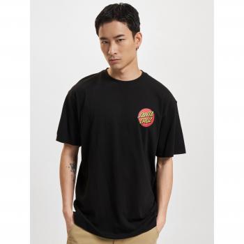 Santa Cruz Classic Dot Chest Black Shirt