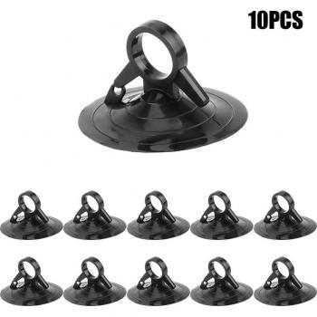 XINCHEN 10 PCS Strong PVC Suction Cups 45mm Diameter Car Sunshade