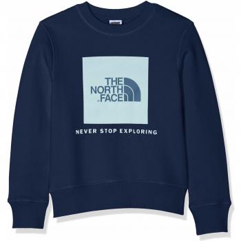 The North Face Y Box Crew Cosmic Canal Blue Sweat-Shirt Enfant