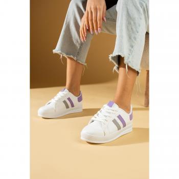 Scarpe stile dungi bianche per donne, codice 001‑162‑24, taglia 36