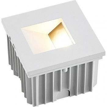 Arcchio Wandeinbauleuchte Zamo, G9, weiß, 12cm, Metall, IP65
