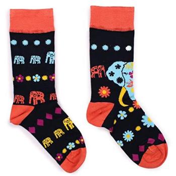 Bamboo Socks Cosmic Elephant UK 3.5‑6.5 (36‑40 EU), 7.5‑11.5 (41‑46 EU)