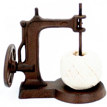 Escultura de Máquina de Coser Marrón