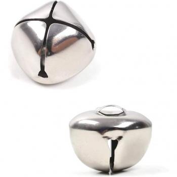 100Pcs Jingle Bells, 25Mm Handgemaakte Decoratieve Klokken, Kerstversiering
