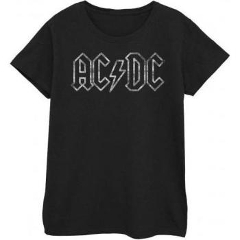 Blusa AC/DC Logo Dientes Mujer Negra