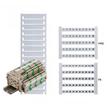 Morsettiere Bianco 6 mm Weidmüller 500 pz