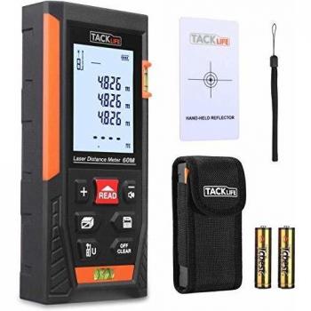 TACKLIFE 60m Laser Meter and Level