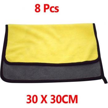 2/4/6/8/10 pcs Super Soft Microfiber Car Care Towels