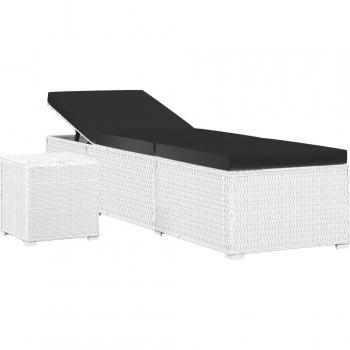 Muebles de Jardín: Tumbona y Mesa de Té