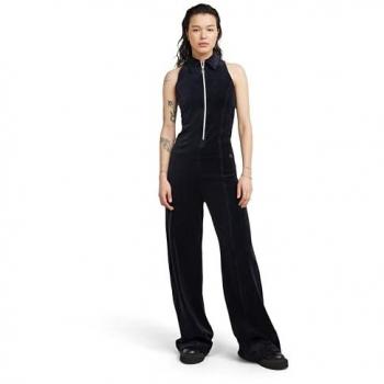 Mono G-Star Azul de Terciopelo para Mujer