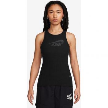 Nike Women's XS Black Ribbed Athletic Tank