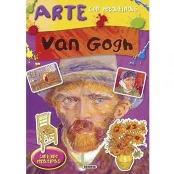 Arte con pegatinas. Van Gogh