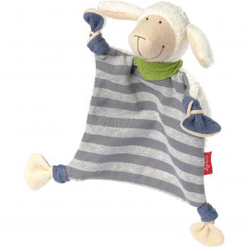 Sigikid Kuscheltuch für Mädchen und Jungen, Schaf Schön, grau/bunt, 41955
